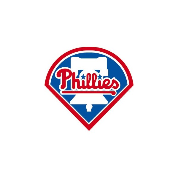 Stickers représentant le logo de l'équipe de MLB : Philadelphia Phillies