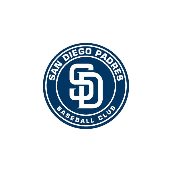 Stickers représentant le logo de l'équipe de MLB : San Diego Padres