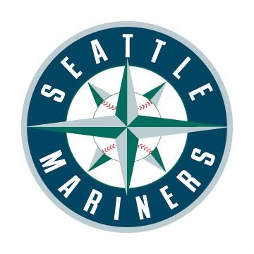 Stickers représentant le logo de l'équipe de MLB : Seattle Mariners