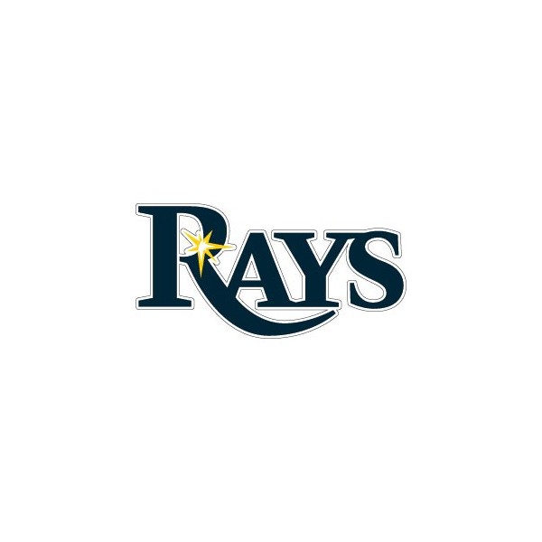 Stickers représentant le logo de l'équipe de MLB : Tampa Bay Rays