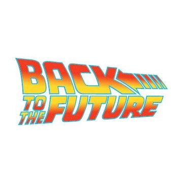 Stickers représentant le logo du célèbre film Back To The Future