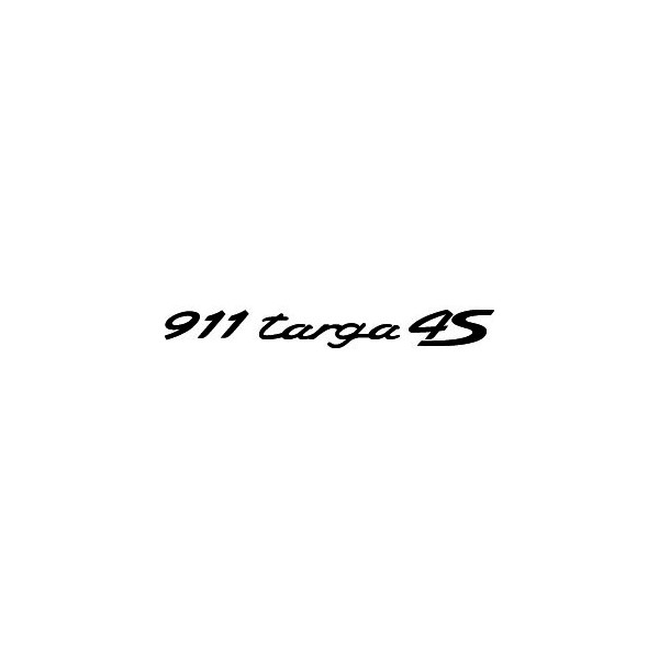 Passion Stickers - Cars & Bumper Stickers - Porsche 911 Targa 4S