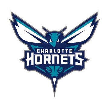 Stickers représentant le logo de l'équipe de NBA : Charlotte Hornets