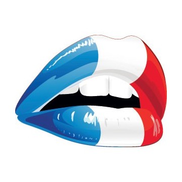 French Flag Lips