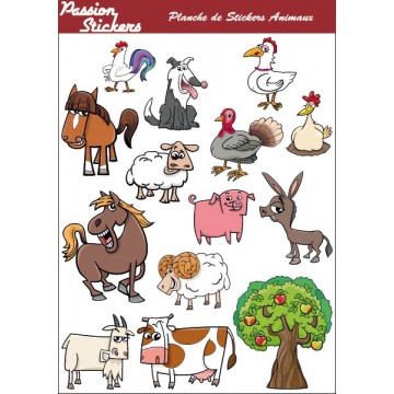 Farm Animals Sheet Kit