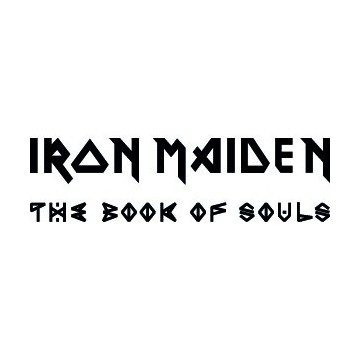 Stickers de la tournée mondiale The Book Of Souls de Iron Maiden