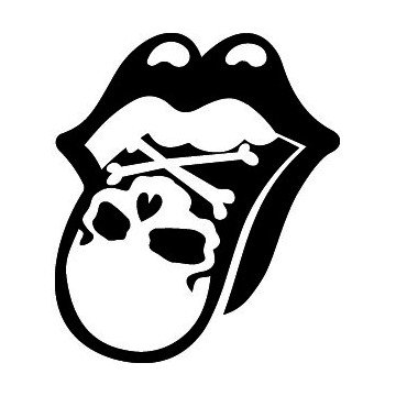 The Rolling Stones Skull...