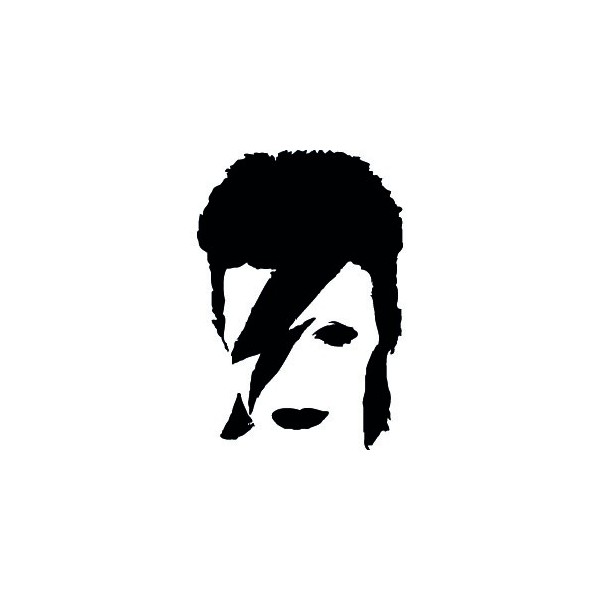 David Bowie Tête Eclair