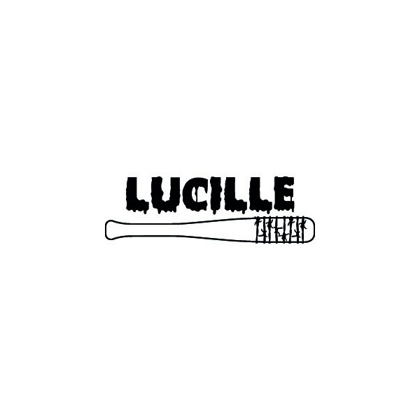 The Walking Dead This Is Lucille Sticker 