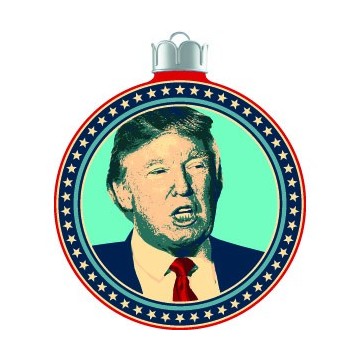 Christmas Ball Donald Trump