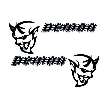 Passion Stickers - Dodge Challenger SRT Demon 2017 Decals Kit Left ...