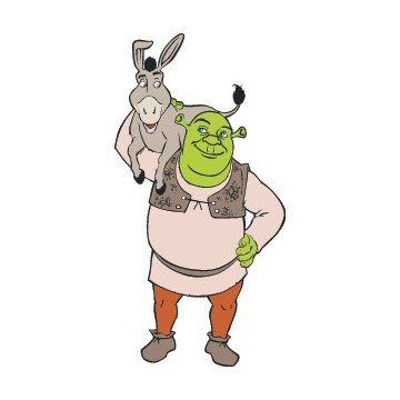 Shrek & L'âne