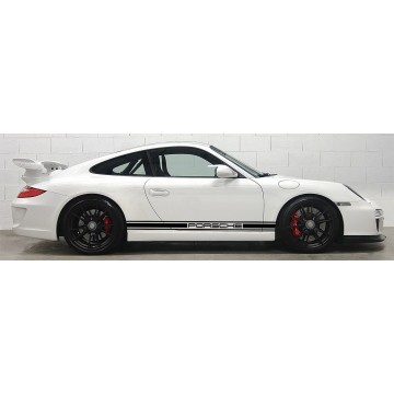 Sublimez votre Porsche avec ces bandes latérales iconiques ! 🏁✨