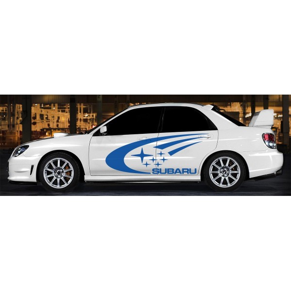 Passion Stickers Cars Decals Kit Subaru Impreza STI Rally