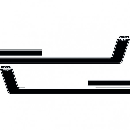 Bandes Ford Mustang Boss 302 1970