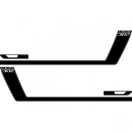 Bandes Ford Mustang Boss 302 2010