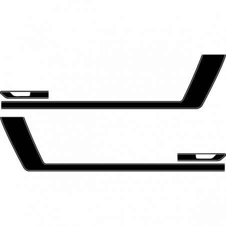 Bandes Ford Mustang 2010