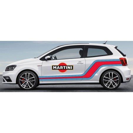 Kit Bandes Martini Polo - Style Racing Assuré ! 🚗💨