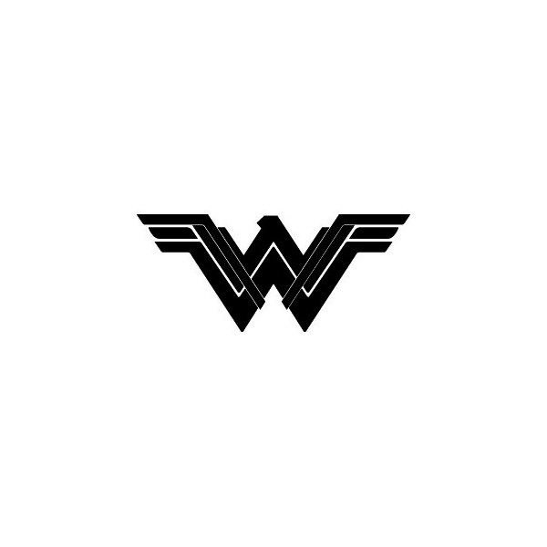 Wonder woman 2017 Movie Logo Decals - Passion Stickers