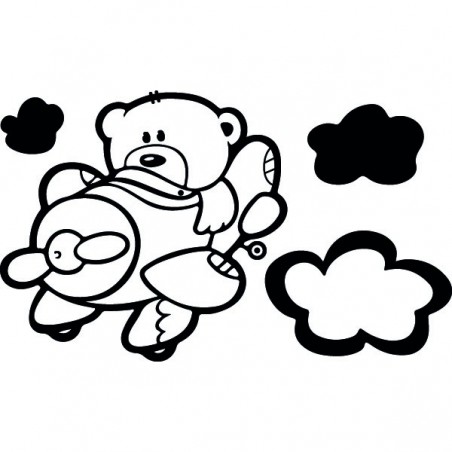 Teddy Bear Airplane