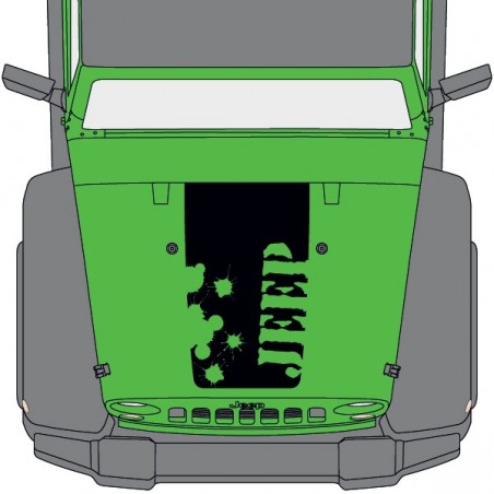 Capot Jeep Tache de Peinture