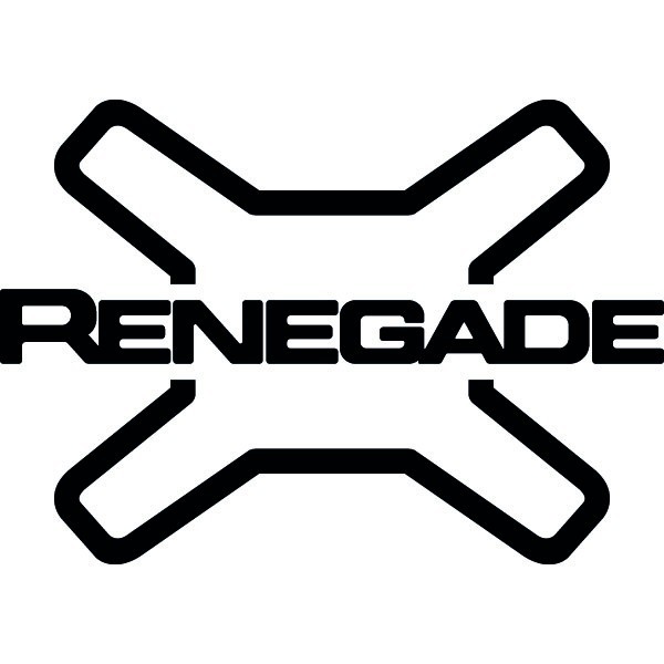 sticker autocollant du logo du 4x4 de la marque Jeep, modèle Renegade pour deco auto