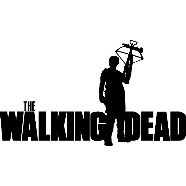 *** The Walking Dead Sticker Zombie *** Daryl 