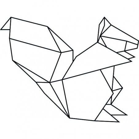 Ecureuil Origami