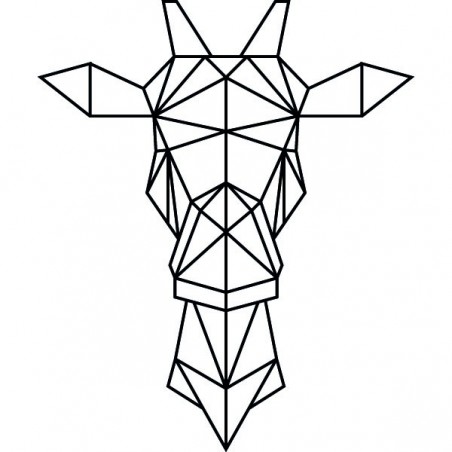Tête Girafe Origami