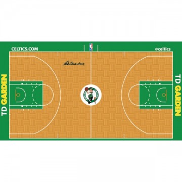 sticker du terrain officiel de l'équipe NBA Boston Celtics