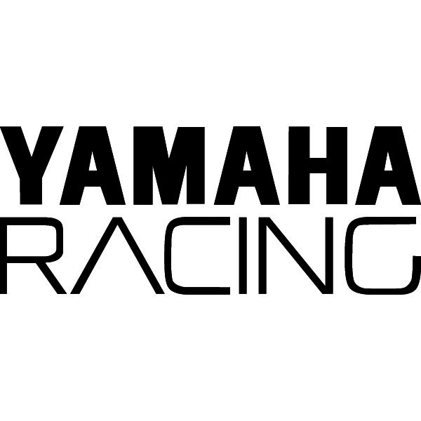 super prix Stickers autocollant Yamaha noir logo plusieurs tailles