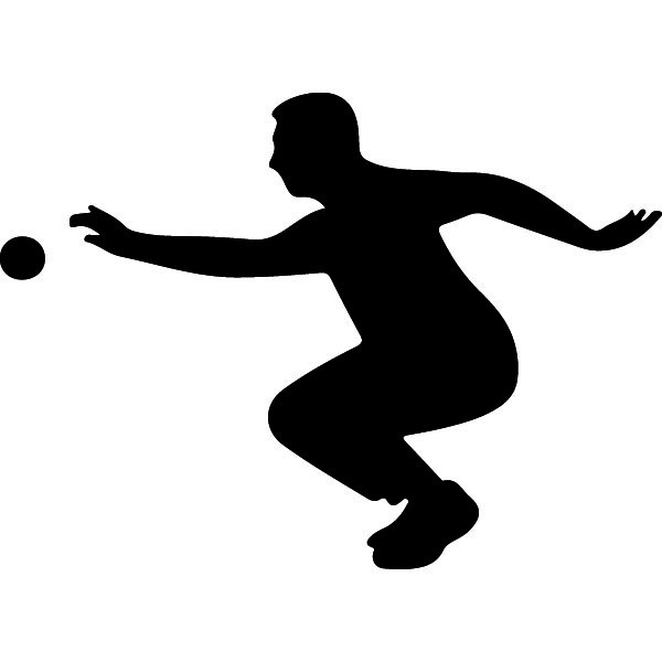 Petanque Player French Sport Decals Passion Stickers