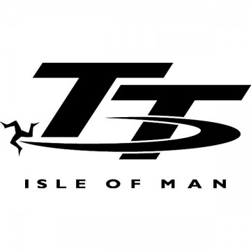 Isle of Man Rond Autocollant Couleur jambes Extérieur Vinyle Autocollants Moto TT Race