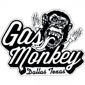 sticker autocollant serie tv gas monkey