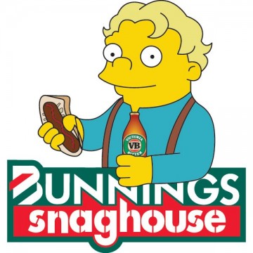 Bunnings Snaghouse Simpsons VB