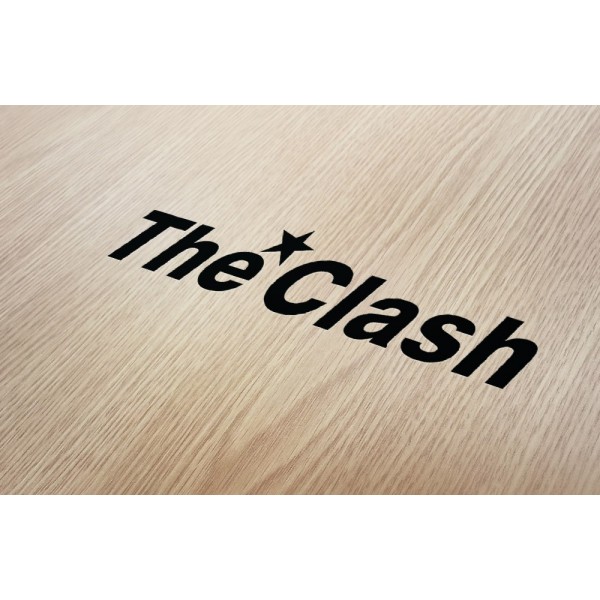 Details about   4.25" Vintage style The CLASH glossy vinyl sticker 80's punk rock decal for car 