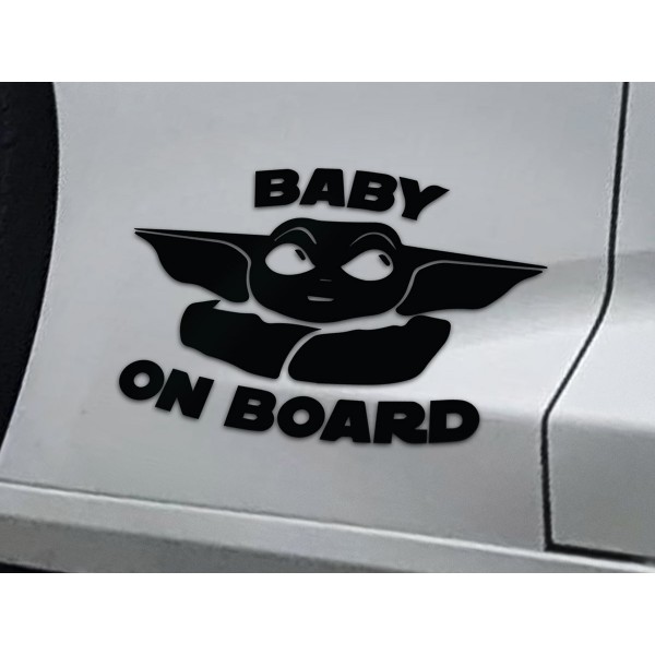 Baby Yoda On Board