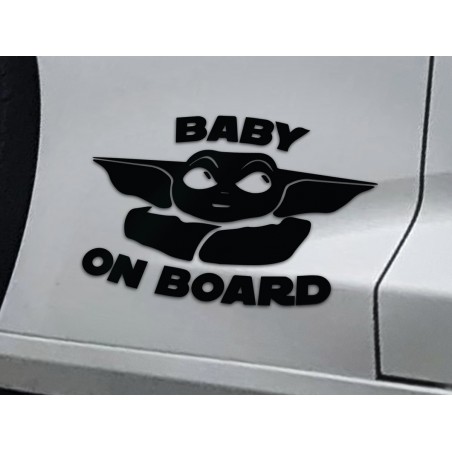 Baby Yoda On Board
