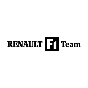 sticker autocollant pour deco auto Renault F1 Team