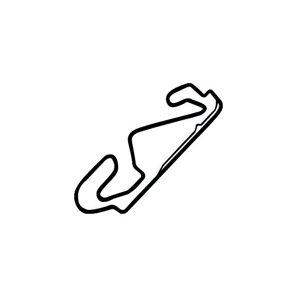 Tracé Circuit F1 Catalogne