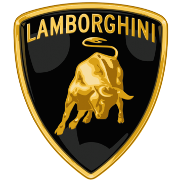sticker autocollant Lamborghini en couleurs