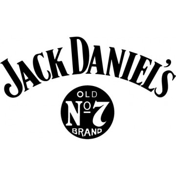 sticker autocollant des whisky Jack Daniel's numéro 7