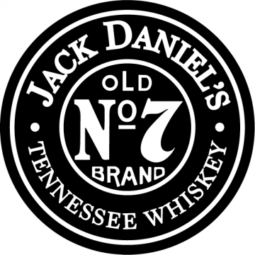 Jack Daniel's Lives Here (20cm minimum)    