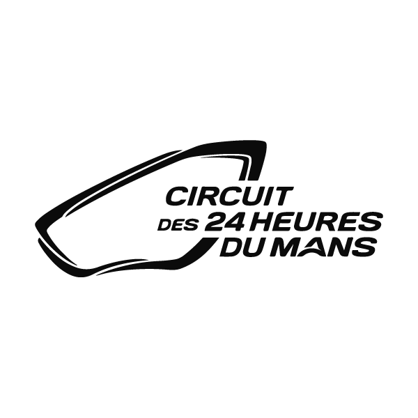 French Race 24 Heures du Mans & Track Logo Decal - Passion Stickers