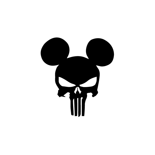 The Punisher silhouette    