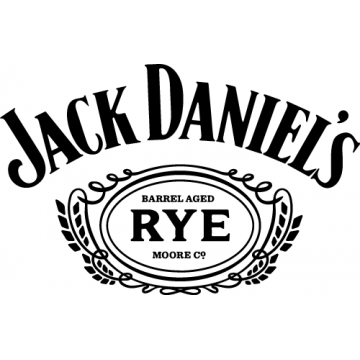 Jack Daniel's Lives Here (20cm minimum)    