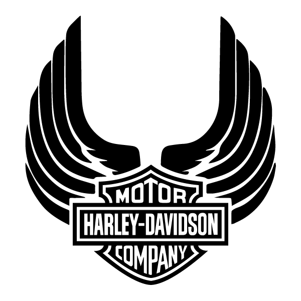 Harley Davidson Skull (20cm minimum)    