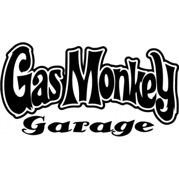 sticker autocollant gas monkey garage pour décoration auto, mobilier, objets et barils