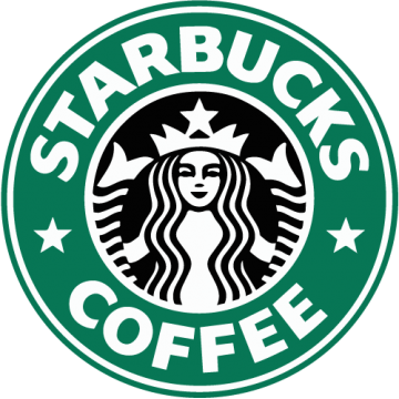 sticker autocollant logo Starbucks café