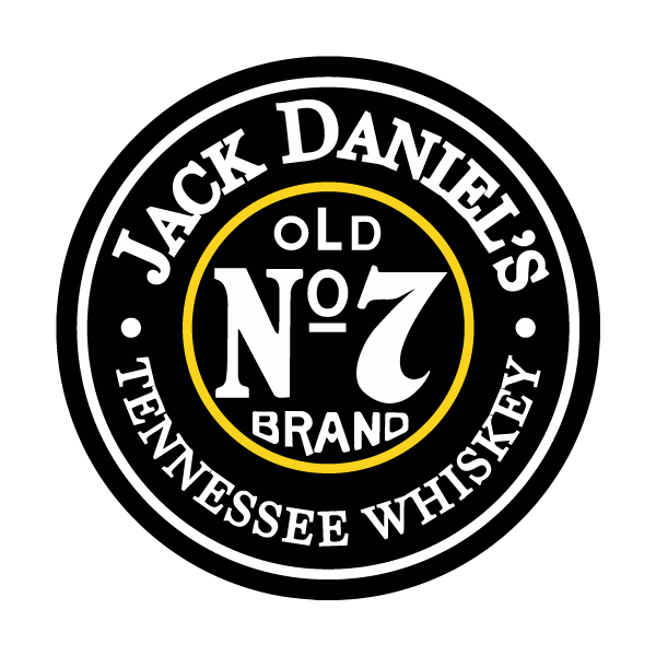 Jack Daniels Guitar Logo Vinyl Decal 